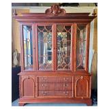 Excellent Quality and Condition LEXINGTON 2-Piece Hutch / China Cabinet