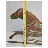 Fantastic Large Vintage Horse & Driver "Sulky" Racing Weathervane