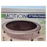 New in Box IN MOTION 36" Trampoline