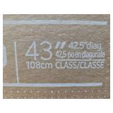 SAMSUNG Model CU 7000 43" UHD TV