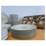 Large Set of Vintage FRANCISCAN WARE Discovery Dish Ware