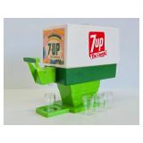 Very Cool Vintage 7UP Soda Dispenser w/Original Cups