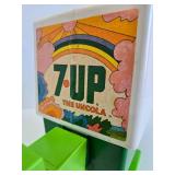 Very Cool Vintage 7UP Soda Dispenser w/Original Cups