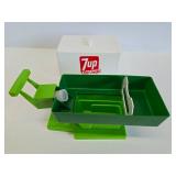 Very Cool Vintage 7UP Soda Dispenser w/Original Cups