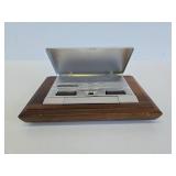 Very Cool Vintage Chrome ALCO 8 Transistor Desk Radio