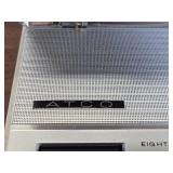 Very Cool Vintage Chrome ALCO 8 Transistor Desk Radio