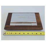 Very Cool Vintage Chrome ALCO 8 Transistor Desk Radio