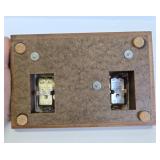 Very Cool Vintage Chrome ALCO 8 Transistor Desk Radio