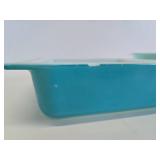 3 Piece Set of Vintage Blue PYREX Baking Dishes