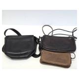 Estate Lot of 3 Vintage Genuine COACH Leather Purses