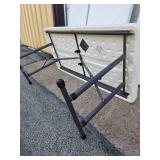 Lot of 4 Smaller Size LIFETIME White Plastic Utility Tables