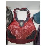 Very Nice Estate Lot of 5 Leather Purses