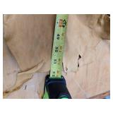 Large Lot of Genuine Tanned Leather Sections