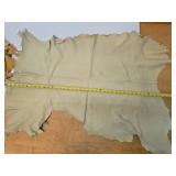 Large Lot of Genuine Tanned Leather Sections
