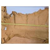 Large Lot of Genuine Tanned Leather Sections