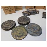 LARGE Lot of Brand New Heavy Slate Coasters