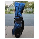 Nice Set of Golf Clubs Including Taylor Made Irons & Wood w/ PING Putter