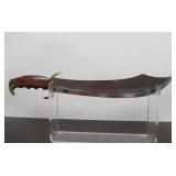 New in Box BUD K "Arabian 1" Sword w/Hardwood Handle Brass Accents & Stainless Blade #3