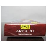 New in Box BUD K "Arabian 1" Sword w/Hardwood Handle Brass Accents & Stainless Blade #3