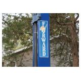 Forward DPO9S 2-Post Asymmetrical Car Lift - 9000 Lbs