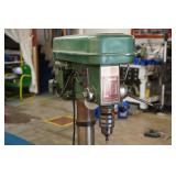 Task Master 16 Speed Drill Press with Stand and Vise