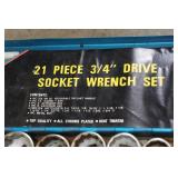 3/4" Drive Socket Wrench Set