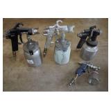 Assorted Automotive Paint Guns