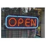 Vintage Neon Open Sign