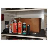Contents of Cabinet - Primary Wire, Propane Torches, Clamps, Blades