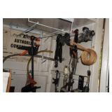 Contents of Cabinet - Primary Wire, Propane Torches, Clamps, Blades