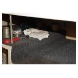 Contents of Cabinet - Primary Wire, Propane Torches, Clamps, Blades