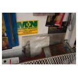 Contents of Cabinet - Primary Wire, Propane Torches, Clamps, Blades