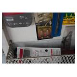 Contents of Cabinet - Primary Wire, Propane Torches, Clamps, Blades