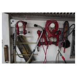 Contents of Cabinet - Primary Wire, Propane Torches, Clamps, Blades