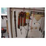 Contents of Cabinet - Primary Wire, Propane Torches, Clamps, Blades