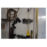 Contents of Cabinet - Primary Wire, Propane Torches, Clamps, Blades