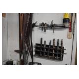 Contents of Cabinet - Primary Wire, Propane Torches, Clamps, Blades