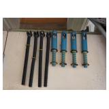 Contents of Cabinet - Primary Wire, Propane Torches, Clamps, Blades