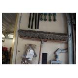 Contents of Cabinet - Primary Wire, Propane Torches, Clamps, Blades