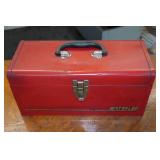 Waterloo Metal Toolbox with Zip Ties