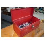 Waterloo Metal Toolbox with Zip Ties