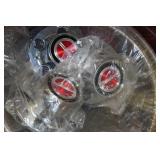 Antique Wood Chest with Contents - Car Parts, Lights