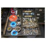 Organizer Drawers with Small Parts and Fasteners