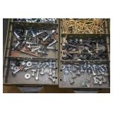 Organizer Drawers with Small Parts and Fasteners