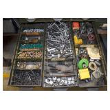 Organizer Drawers with Small Parts and Fasteners