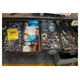 Organizer Drawers with Small Parts and Fasteners