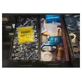 Organizer Drawers with Small Parts and Fasteners