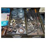 Organizer Drawers with Small Parts and Fasteners