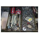 Organizer Drawers with Small Parts and Fasteners