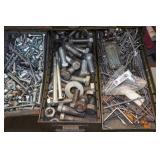 Organizer Drawers with Small Parts and Fasteners